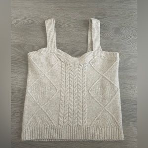 Knit tank top